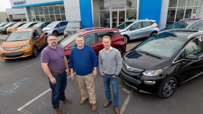 Bolt delivery image courtesy of Chevrolet