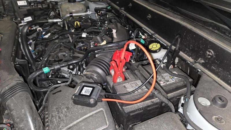 AAA tests a vehicle in which the auto stop-start system has failed