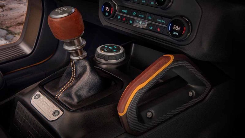 2021 Ford Bronco manual transmission