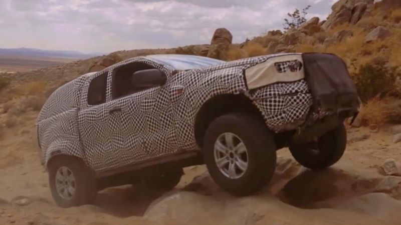 2021 Ford Bronco Four Door spy shot