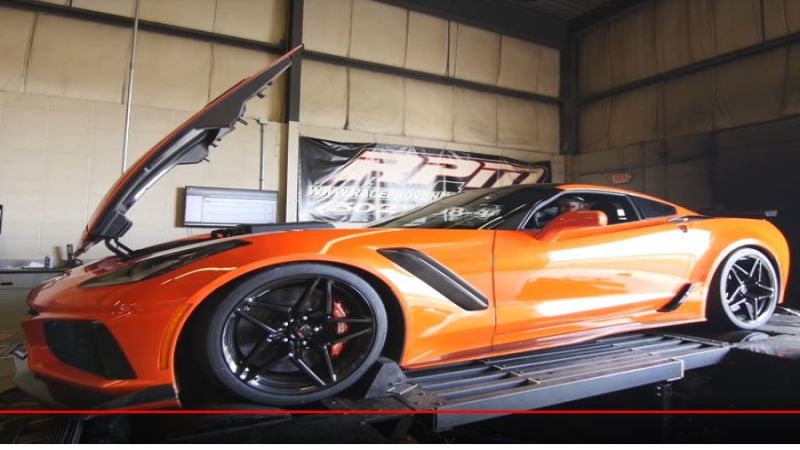 2019 Corvette ZR1 on the Dyno