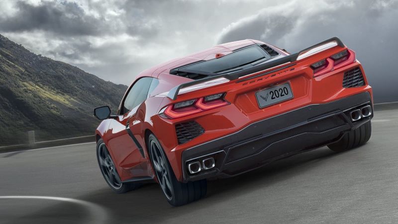 2020 Chevrolet C8 Corvette Rear