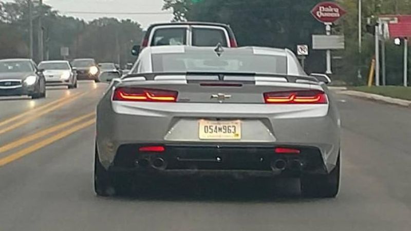 Camaro SS test car 10-speed automatic