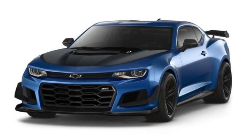 2018 Camaro ZL1 1LE build screen shot