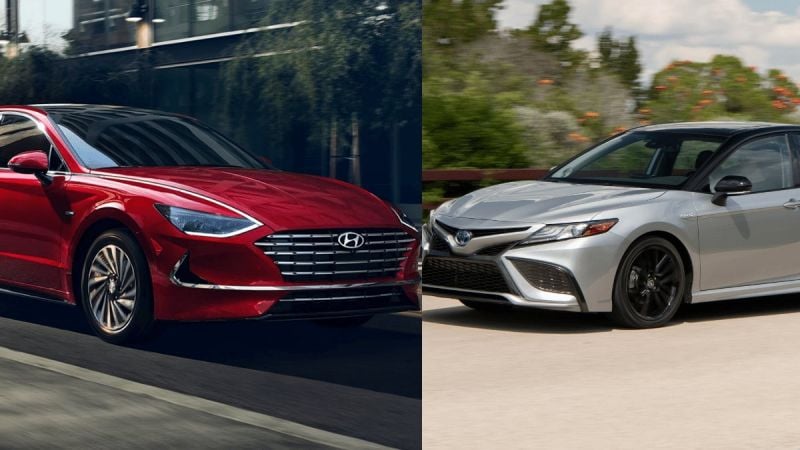Toyota Camry Hybrid and Hyundai Sonata Hybrid 