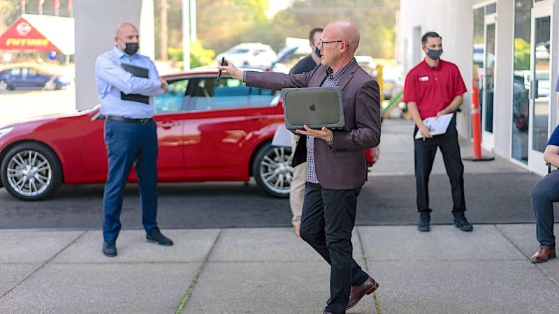 The most important point to stick to when negotiating a new car purchase price.