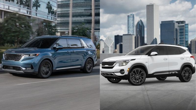 2023 Kia Carnival and Kia Seltos