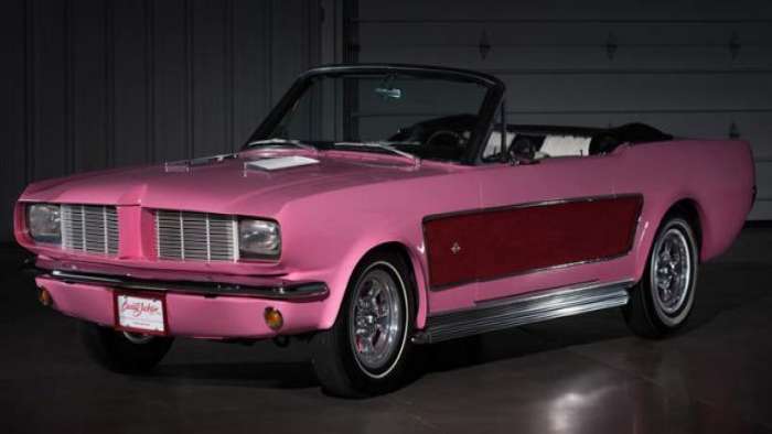 Cher's Hot Pink Custom 1966 Ford Mustang Up For Auction