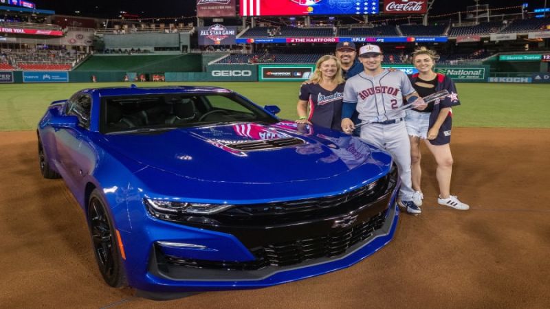 Alex Bregman and the 2019 Camaro SS