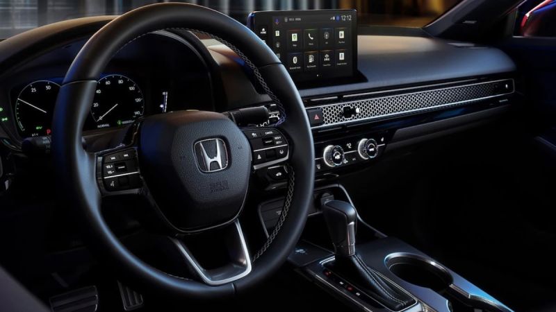 Interior image of 2025 Honda Civic courtesy of Honda