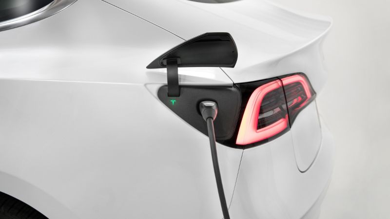 Tesla Charger, courtesy of Tesla Inc.