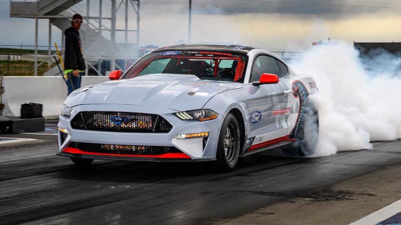 Mustang Cobra Jet 1400 prototype drag racing