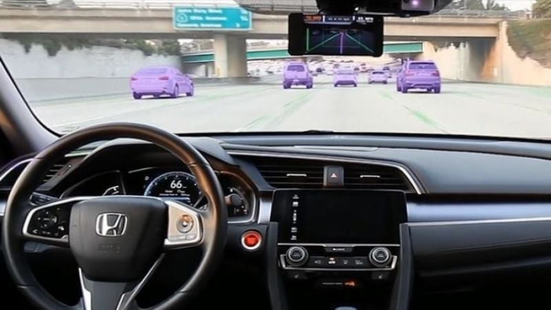 comma.ai self-driving honda