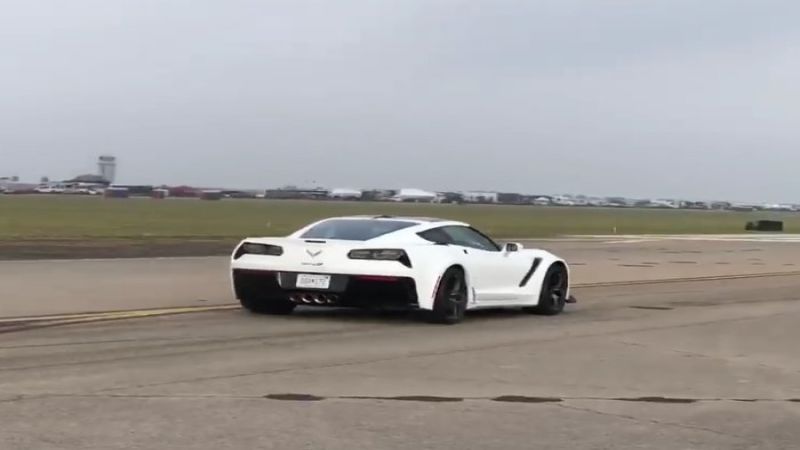 2019 Corvette ZR1 at The Texas Mile