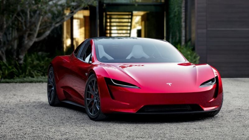 Tesla Roadster, courtesy of Tesla Inc.