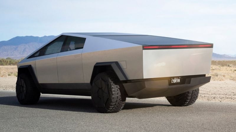 Tesla Cybertruck, courtesy of Tesla Inc.