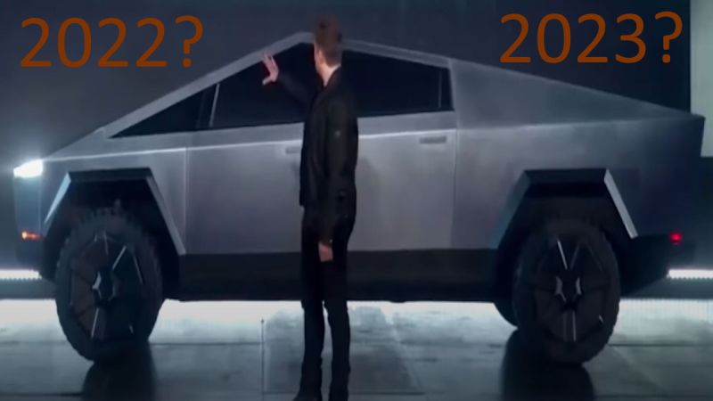 Source - Tesla Cybertruck Delayed Until 2023