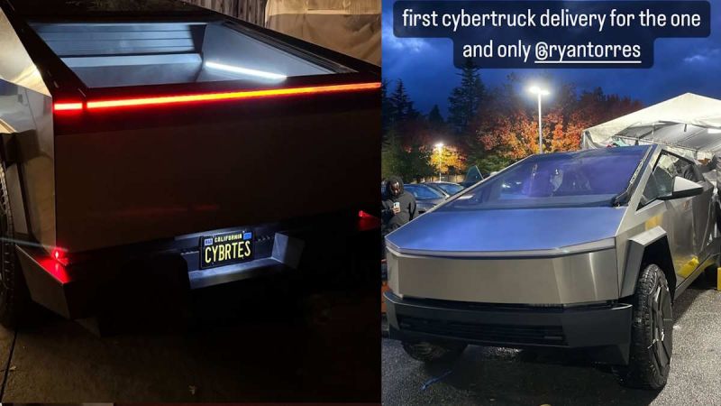 Cybertruck VIN #448 Was Delivered to Ryan Torres Last Night: Tesla Will Deliver 500 By Years End