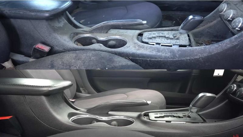 ​ Deep Cleaning, A 2012 Chrysler 200 On Repo:   I was watching a video recently of a deep cleaning done by a guy, "The Detail Geek" and this deep cleaning took 12 hours on a 2012 Chrysler 200. The car was bought at auction due to being repossessed, and I am going to guess that whoever bought it, paid around $1,000 or less.  This twelve hour deep cleaning, even though the price was not stated, probably cost at least $3,000 and made the car look completely brand new. I've never seen a car this dirty get clean