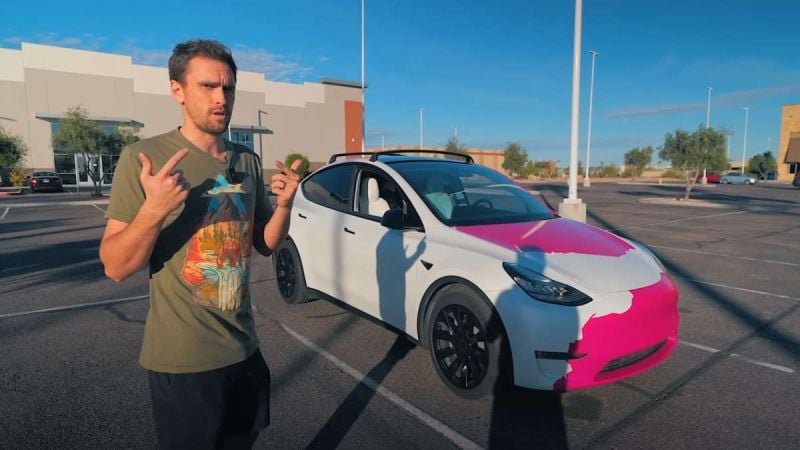 Driving a Tesla Across the Country on a Road Trip