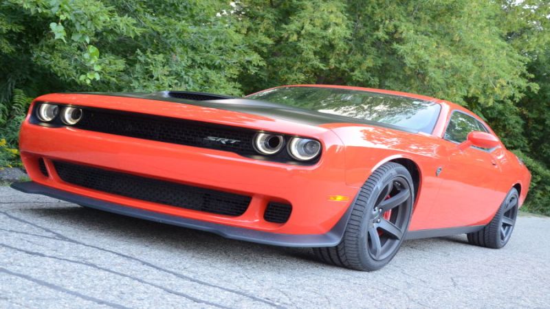 2017 Dodge Challenger SRT Hellcat on the Road