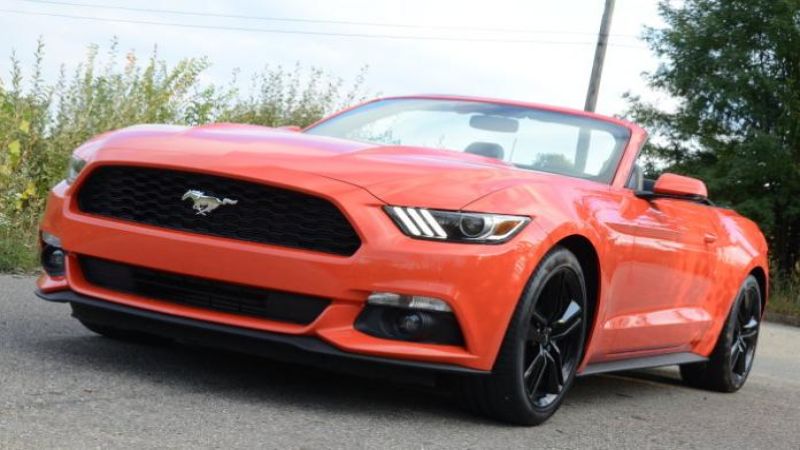 2016 Mustang convertible