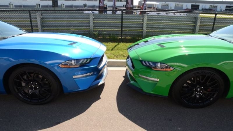 2019 Ford Mustang front ends