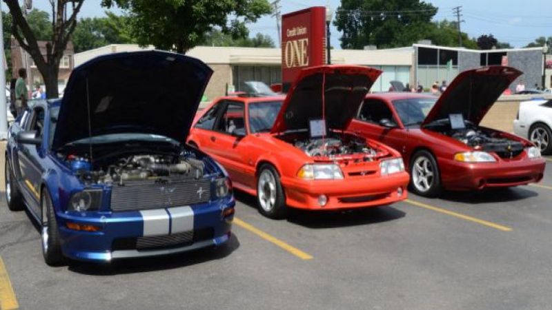Mustangs at Woodward 2014