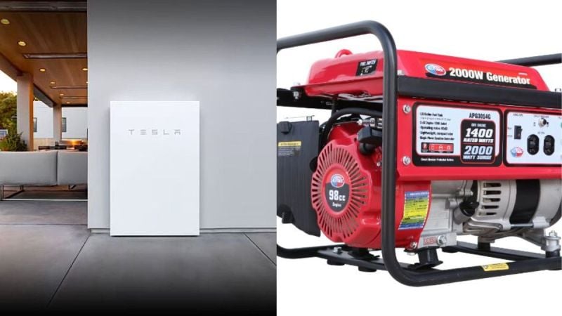 Elon Agrees Tesla May Build a Small Portable Powerwall To Replace a Gas Generator