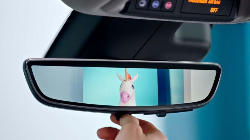 Rear camera image courtesy of GM