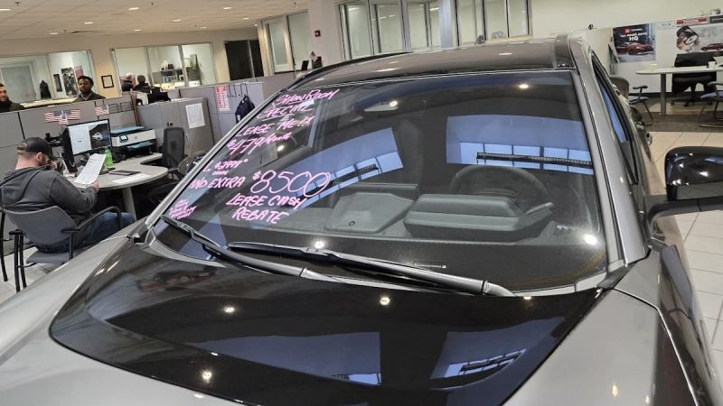 Image of Toyota EV discounting by John Goreham