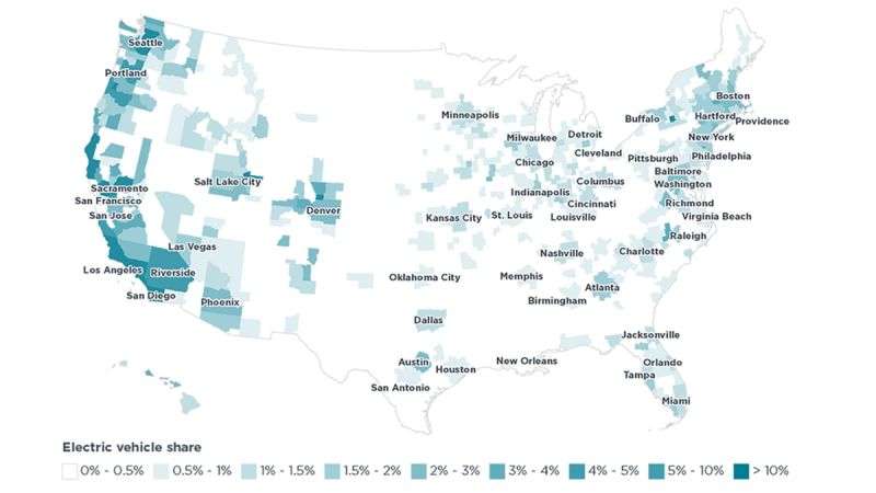 EV Adoption Growth in 2018