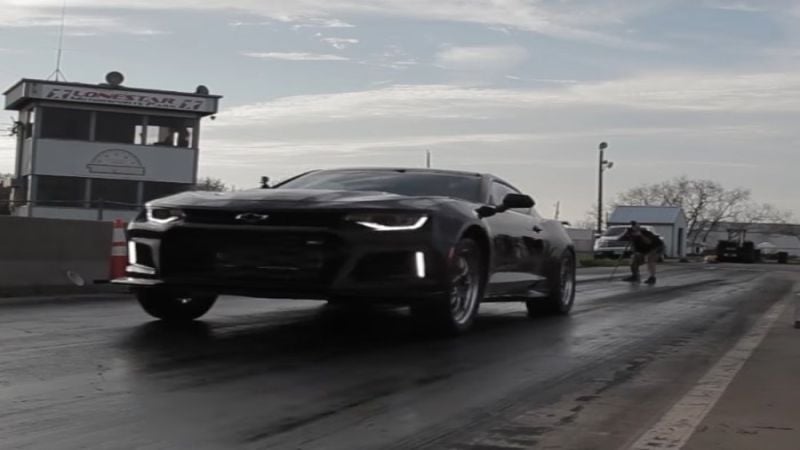 Hennessey Exorcist Camaro ZL1 Launching