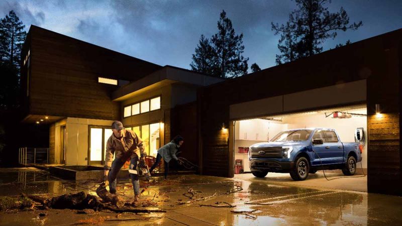 2021 Ford F-150 home charging