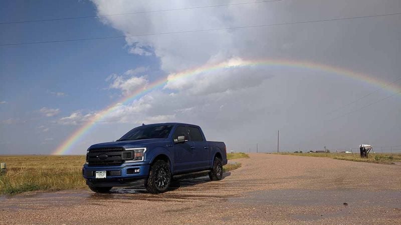 2018 Ford F-150 XLT rainbow