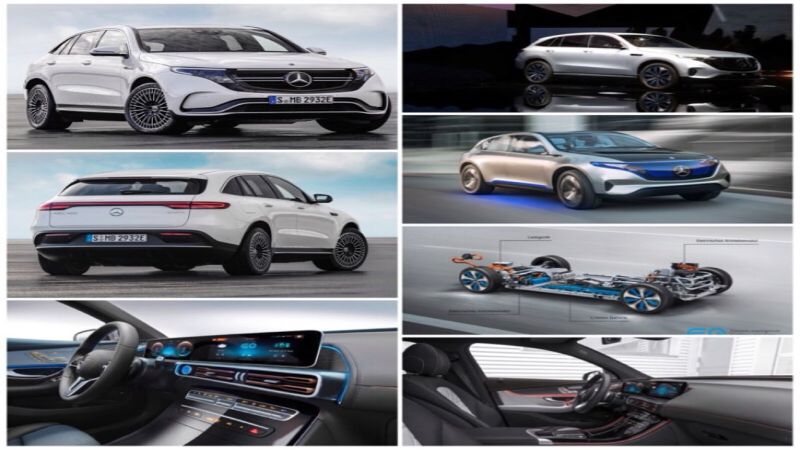 Mercedes Benz EQC400 4MATIC different views