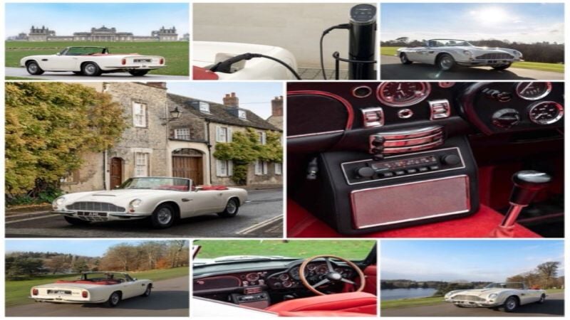 1970 Aston Martin DB6 MkII Volante Drophead Roadster Courtesy Aston Media