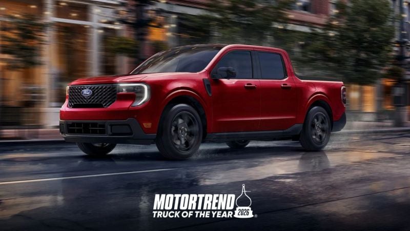 2026 Ford Maverick Wins 2026 MotorTrend Truck of the Year