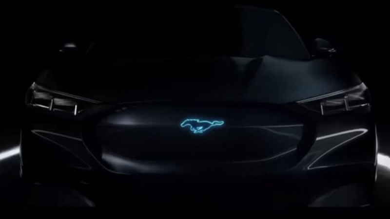Ford Mustang Inspired EV Teaser