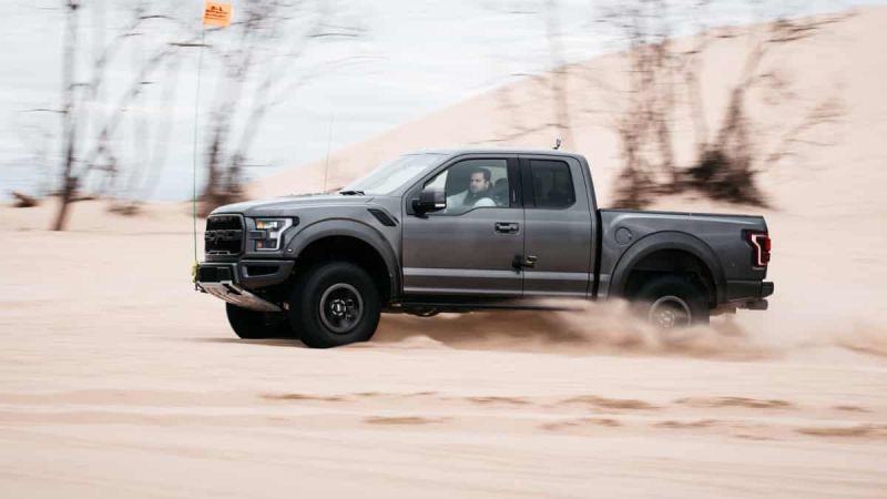 Ford F150 Raptor races for new mark