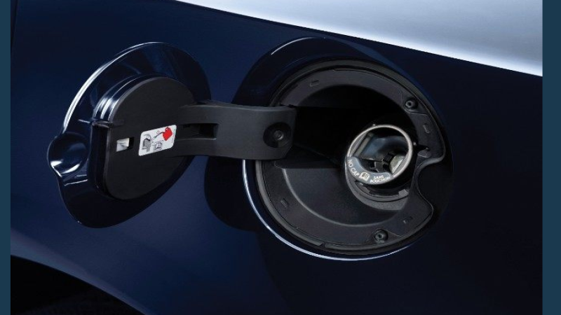 Automaker stole your gas cap and spare tire.