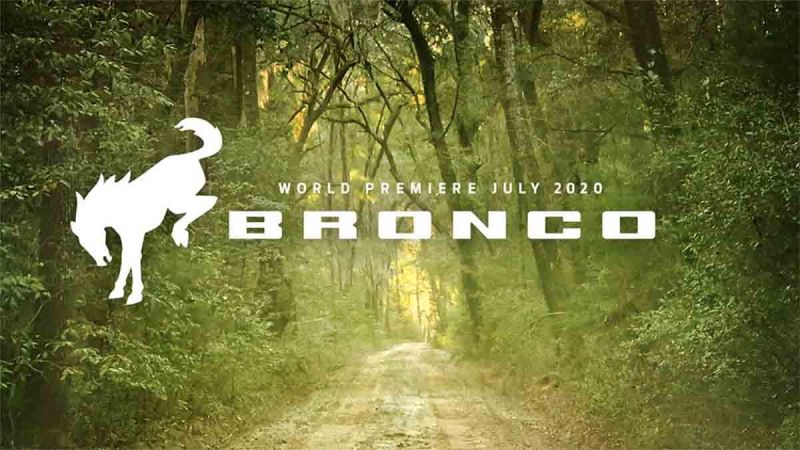 Ford Bronco promotion July 2020
