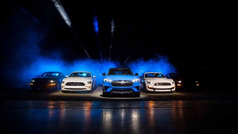 Ford vehicles with Mustang Mach-E