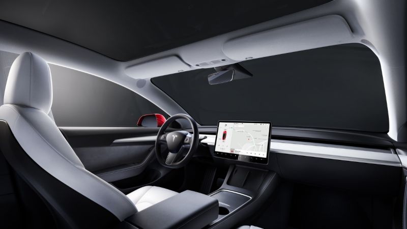 Tesla Model 3, Courtesy of Tesla Inc.