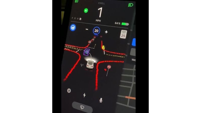 First Images Of Tesla's Full Self Driving Beta