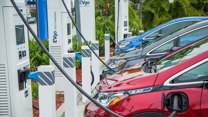 GM electric vehicle charger image courtesy of GM media support