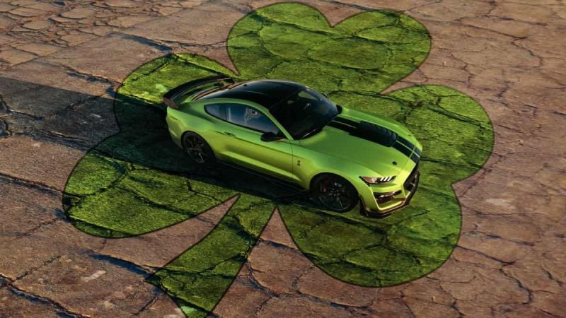 2020 Ford Mustang Shelby GT500 in Grabber Lime