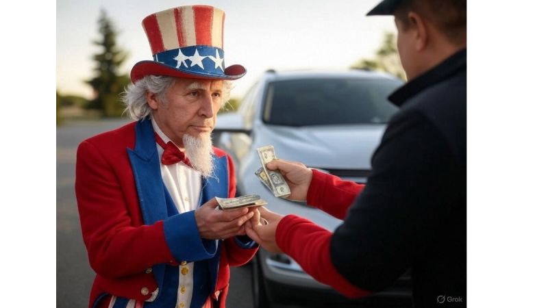 Grok-generated AI Image created by John Goreham