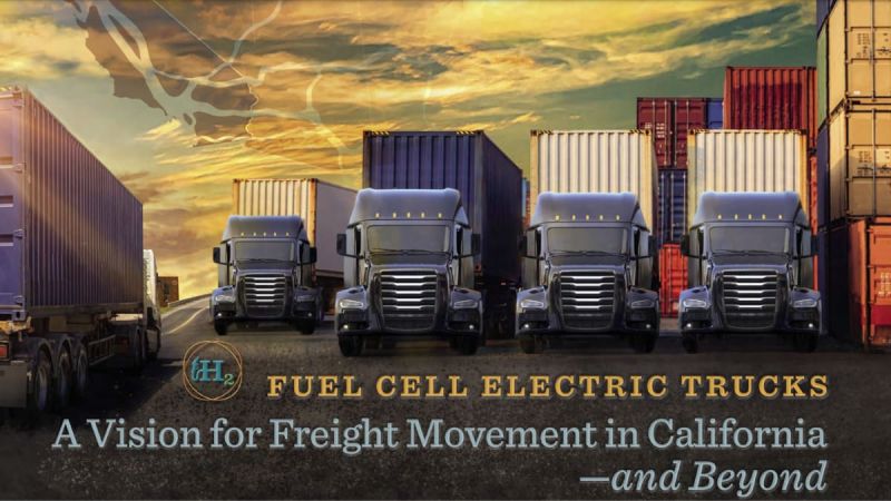 Hydrogen Fuel Cell Semi-Truck 