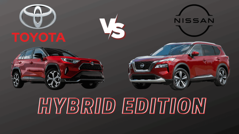 Toyota RAV4 Hybrid offers exceptional fuel efficiency, powerful performance, and advanced technology, while the Nissan Rogue Hybrid combines versatility, fuel efficiency, and value in a comfortable and feature-rich package.